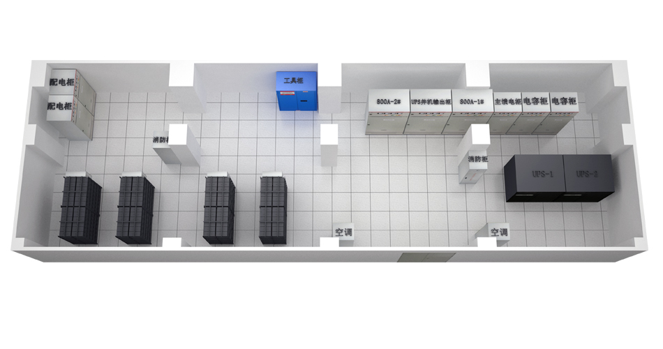 机房3D效果图的作用，机房3D效果图