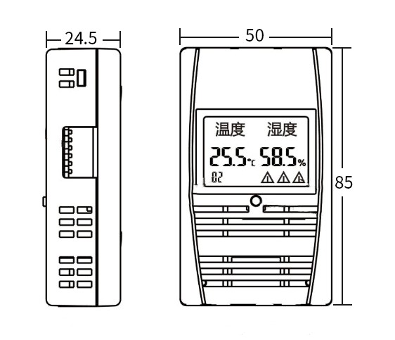 SPD-HT485_D机架温湿度传感器，机架温湿度传感器
